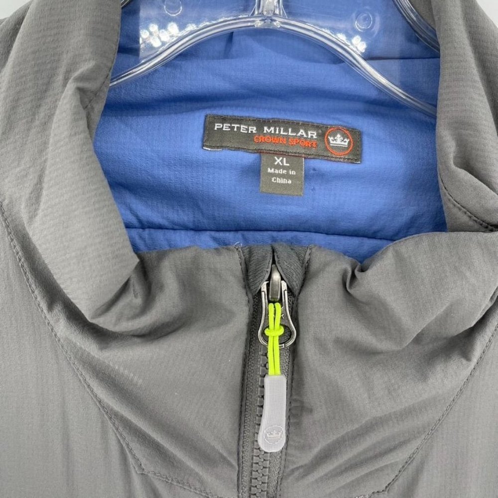Peter Millar Gray Puffer Jacket - image 3